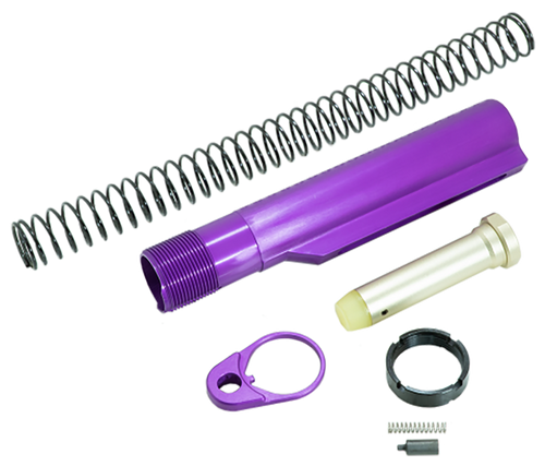 Timber Creek Outdoors ARBTKPPA Buffer Tube Kit  Purple Anodized for AR-15