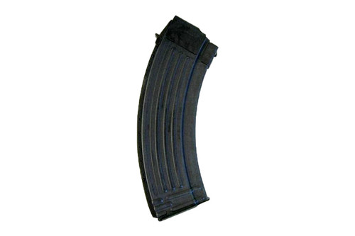 AK-47 magazine 7.62x39mm, 30 round capacity, constructed from steel with a no tilt follower, made in Korea with a phosphate finish