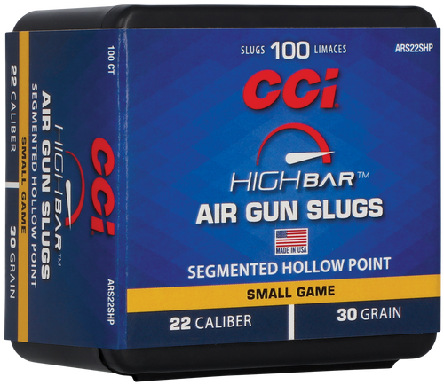 Cci High Bar Air Pellets 22 - 30gr HP 100rd Box 5bx/cs