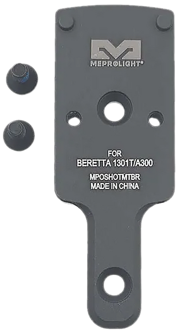 Meprolight USA 901141041 Optics Plate Shotgun Matte Black Aluminum Beretta 1301T/A300 RMR Footprint