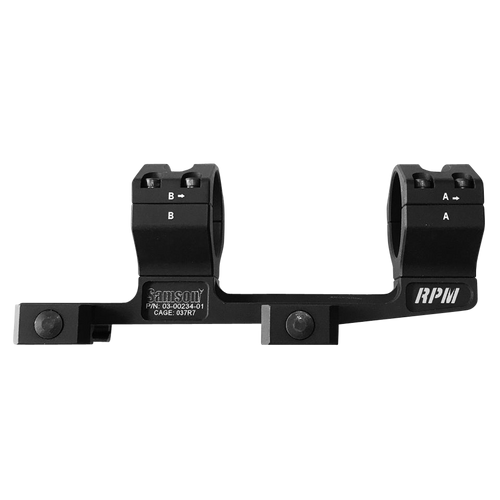 Samson 030023401 RPM Scope Mount/Ring Combo Matte Black 30mm