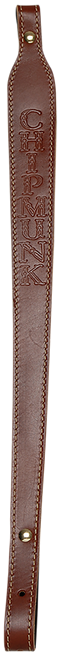 Chipmunk 80021 Rifle Sling  Brown Leather Adjustable OAL