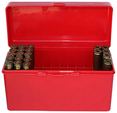 MTM Case-Gard RM6030 Flip-Top  243/308 Win/220 Swift Red Polypropylene 50rd