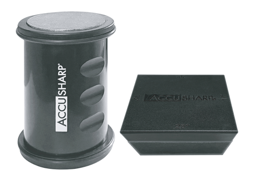 Accusharp 2-stone Rolling - Knife Sharpener Black