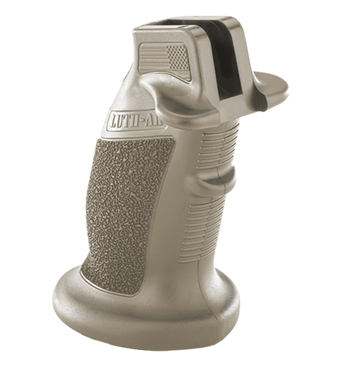 Luth-ar PG-WG-FDE Wing Pistol Grip Flat Dark Earth Thermoplastic Fits AR-15