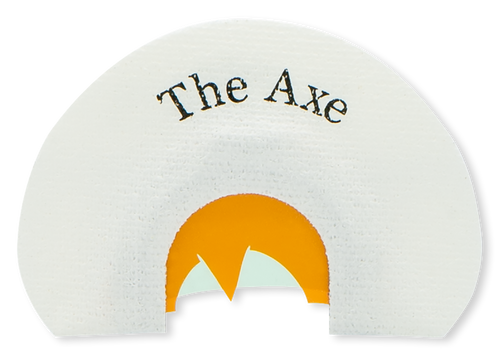 Rolling Thunder Game Call TC009-AXE The Axe Diaphragm Call 2 Reed Bat Wing Cut Attracts Turkey Species