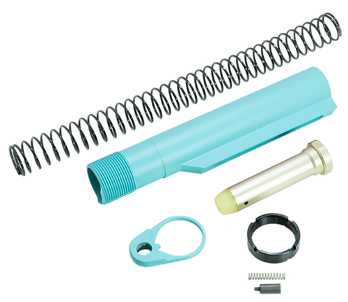 Timber Creek Outdoors ARBTKRE Buffer Tube Kit  Robin's Egg Blue for AR-15