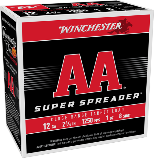 WIN AASL128  12G 2-3/4" #8 AA SPREADER 1     25/10