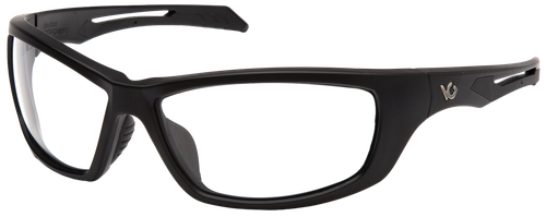 Pyramex VGSB1310T Howitzer Glasses Clear Lens Black Frame