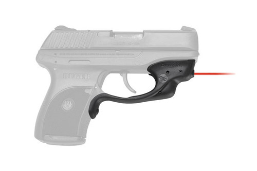 Crimson Trace Laser for the Ruger LC9s. The pressure activation switch is located directly below the trigger guard for seamless activation upon drawing from your holster.