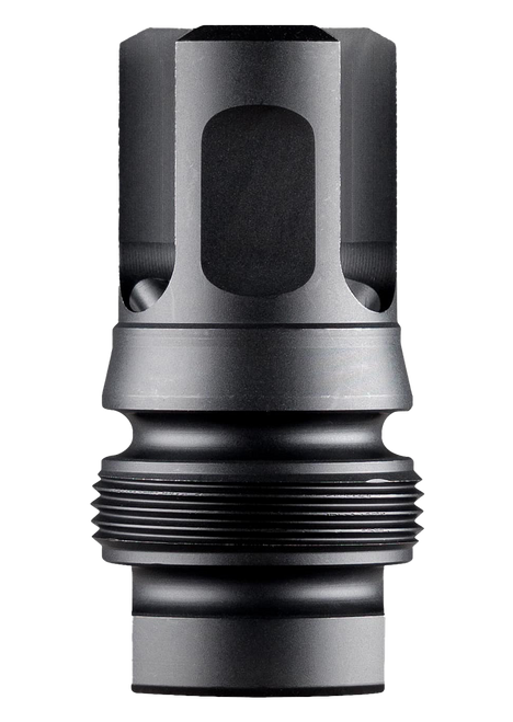Dead Air DA130 Xeno 3-Prong Flash Hider Black Nitride 4140 HT Alloy Steel 5/8"x24 Threads 1.96" OAL 9mm