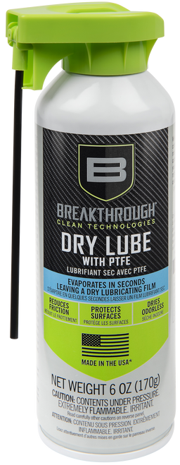 Breakthrough Aerosol Dry Lube - 6oz Clear