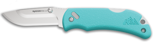 Outdoor Edge Razor-mini 2.2" - Seafoam Pms W/2 Blades