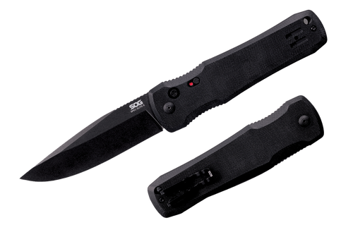 SOG SE-63        SPEC ELITE AUTO II BLACK PVD
