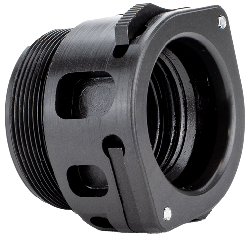 Kgm Suppressors A-QDA-DL  QD Adapter Fits 1.375"x24 Steel Nitride Black