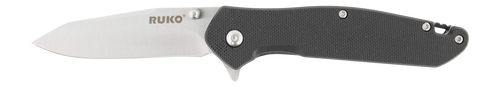 RUKO RUK0187BK    420A 3.25"TACT BLK GFR FOLDING