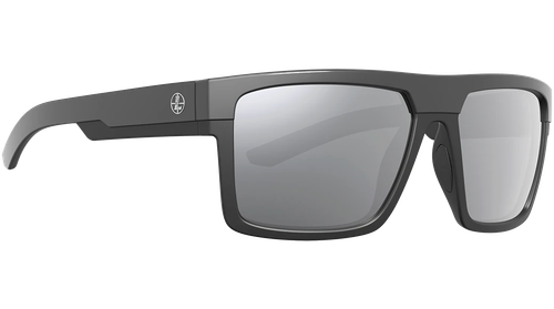 Leupold 179102 Performance Wear Becnara Shadow Gray Flash Lens Polycarbonate Matte Black/Gloss Black Frame