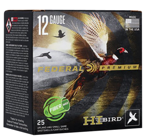 Federal HVF12HW5 Federal Premium Hi-Bird 12Gauge 2.75" 1 1/4oz 5Shot 25 Per Box/10 Case