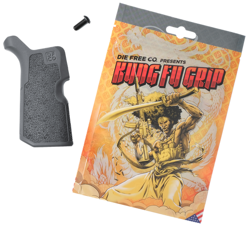 Die Free Co Kung Fu Grip - Jungle Gray 12 Degree Grip Ang