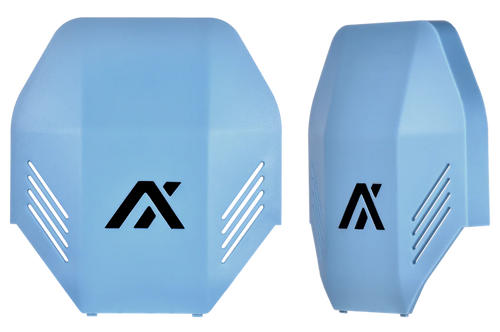 Axil LLC MXPLTB MX Plate  Polymer Over the Head Slate Blue