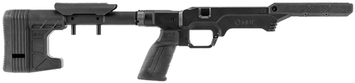 Mdt Sporting Goods Inc 114636BLK The Worker LSS Gen3 Black Fits Remington 700 Short Action