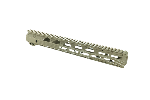 Timber Creek Outdoors G15HGF Greyman  Aluminum 15" M-LOK Handguard for AR-15