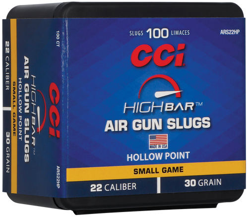 Cci High Bar Air Pellets 22 - 30gr HP 100rd Box 5bx/cs