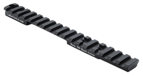 Larue Tactical LT113L0MOA  Top Rail Black Fits Remington 700 Long Action 0 MOA