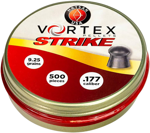 Hatsan Vortex Strike Pellets - 177 9.25gr 500 Per Tin