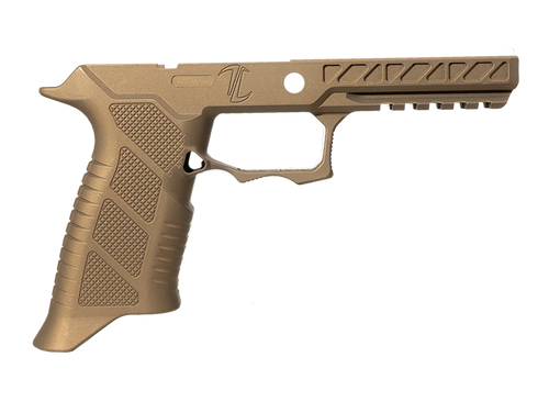 Timber Creek Outdoors SSP320PROGMBB  Pro Grip Module Burnt Bronze Fits Sig P320