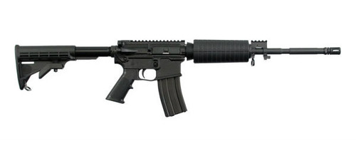 Windham Weaponry R16 rifle chambered in 5.56 NATO also has the capability of shooting .223 Remington. This model was manufactured with a Carbon Fiber Upper and Lower receiver.