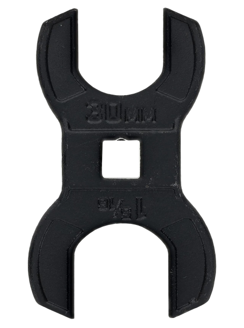 Wheeler 1199466 Barrel Nut Crowfoot Wrench Black Steel