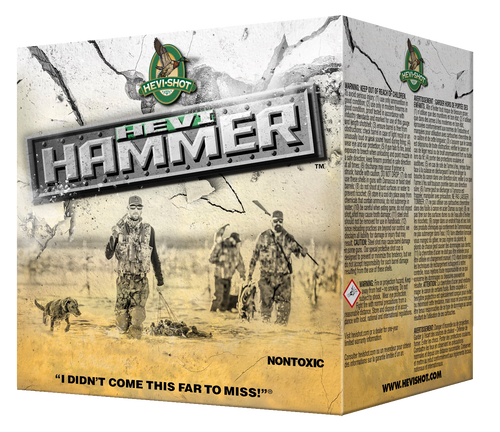 HEVI-Shot HS28304 HEVI-Hammer  12Gauge 3.50" 1 1/2oz 4Shot 25 Per Box/10 Case