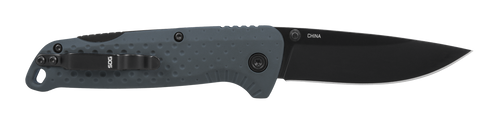 SOG 13-11-06-43  ADVENTURER LB 3.5" BLADE GRY/BLK