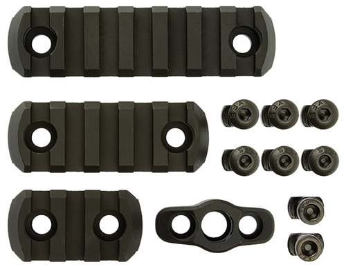 CMC Triggers 81724 M-LOK 4-Piece Accessory Kit  Black Anodized