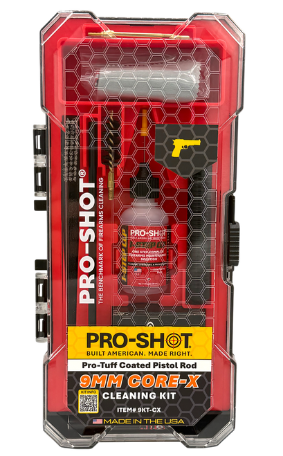PROSHOT 9KT-CX CORE CLEANING KIT 9MM
