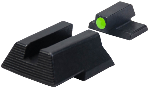 HK 51000932 Night Sight Set  Iron Sight Green Tritium Black Frame Fits HK VP9/VP40/P30/HK45