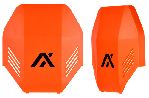 Axil LLC MXPLTO MX Plate  Polymer Over the Head Blaze Red