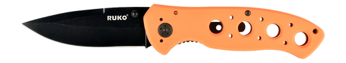 RUKO RUK0075BZ     440A 3-1/4"BLAZE ORANGE FOLDING