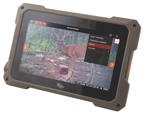 Wildgame Innovations WGIVW0009 Trail Pad SD Card Viewer Brown 7" Touchscreen 32GB x 2