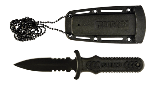 RUKO RUK0097         440A TIN 3"NECK/BOOT KNIFE