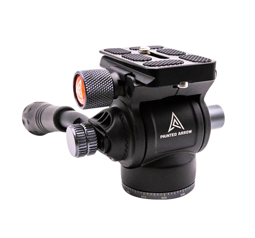 Painted Arrow MAGFH1 FH1 Tripod Fluid Head Black