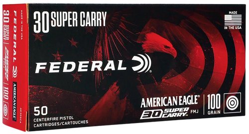 Federal Ae 30 Super Carry - 100gr FMJ 50rd 20bx/cs