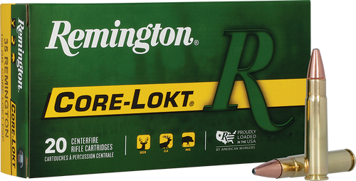 Remington 35 Rem 150gr - Core-lokt Jsp 20rd 10bx/cs