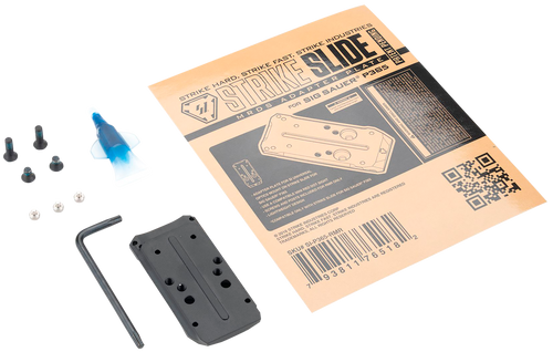Strike Industries P365RMR Strike Slide Adapter Plate Black 5.80" Long Compatible w/ SI Strike P365 Slide