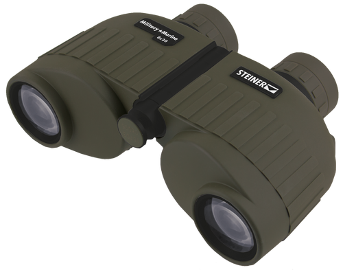 Steiner 2033 Military-Marine  8x30mm Porro Prism, Sports-Auto Focus, OD Green Makrolon w/Rubber Armor