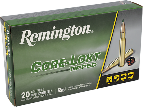 Remington Ammunition R20043   6.5PRC 140gr Core-Lokt Tipped 20 Per Box/10 Case