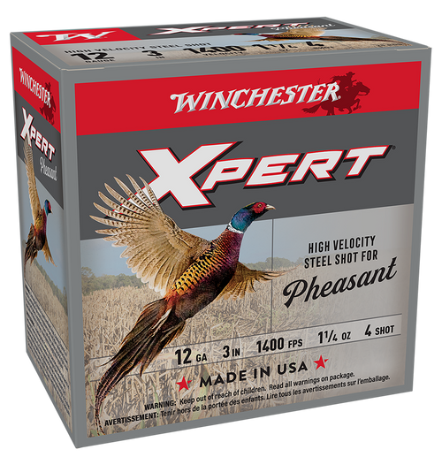 Winchester Xpert Steel 12ga - 3" 1-1/4oz #4 25rd 10bx/cs