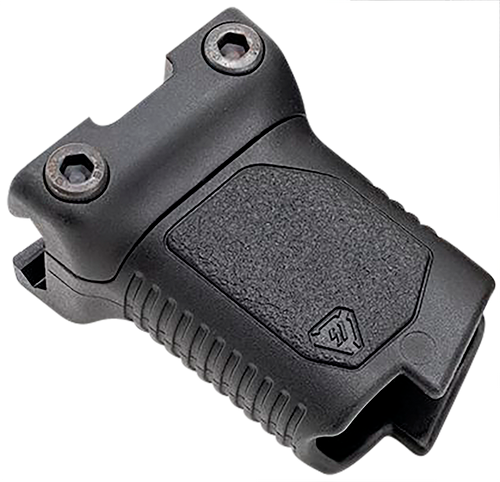 Strike Industries ARCMAGRAILSBK Angled Vertical Grip Short Black Polymer with Cable Management Storage for Picatinny Rail