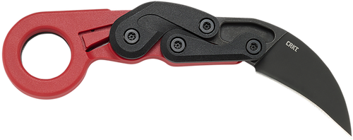 Crkt Provoke 2.47" Plain Edge - Fldr Knife W/kinematic M Red